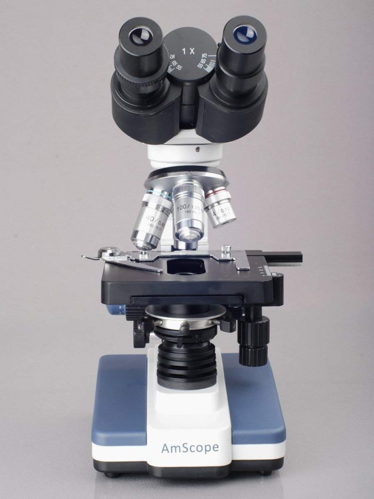 microscopio de laboratorio